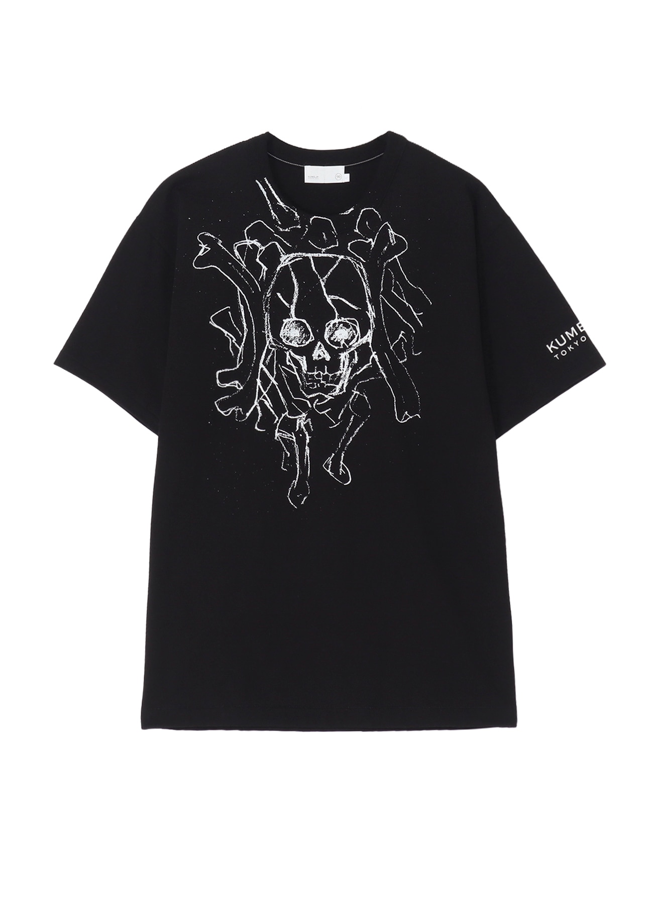 [3 Dec 12:00 JST release] WILDSIDE×KUME 90th Skull Heavy Weight T-shirt_1
