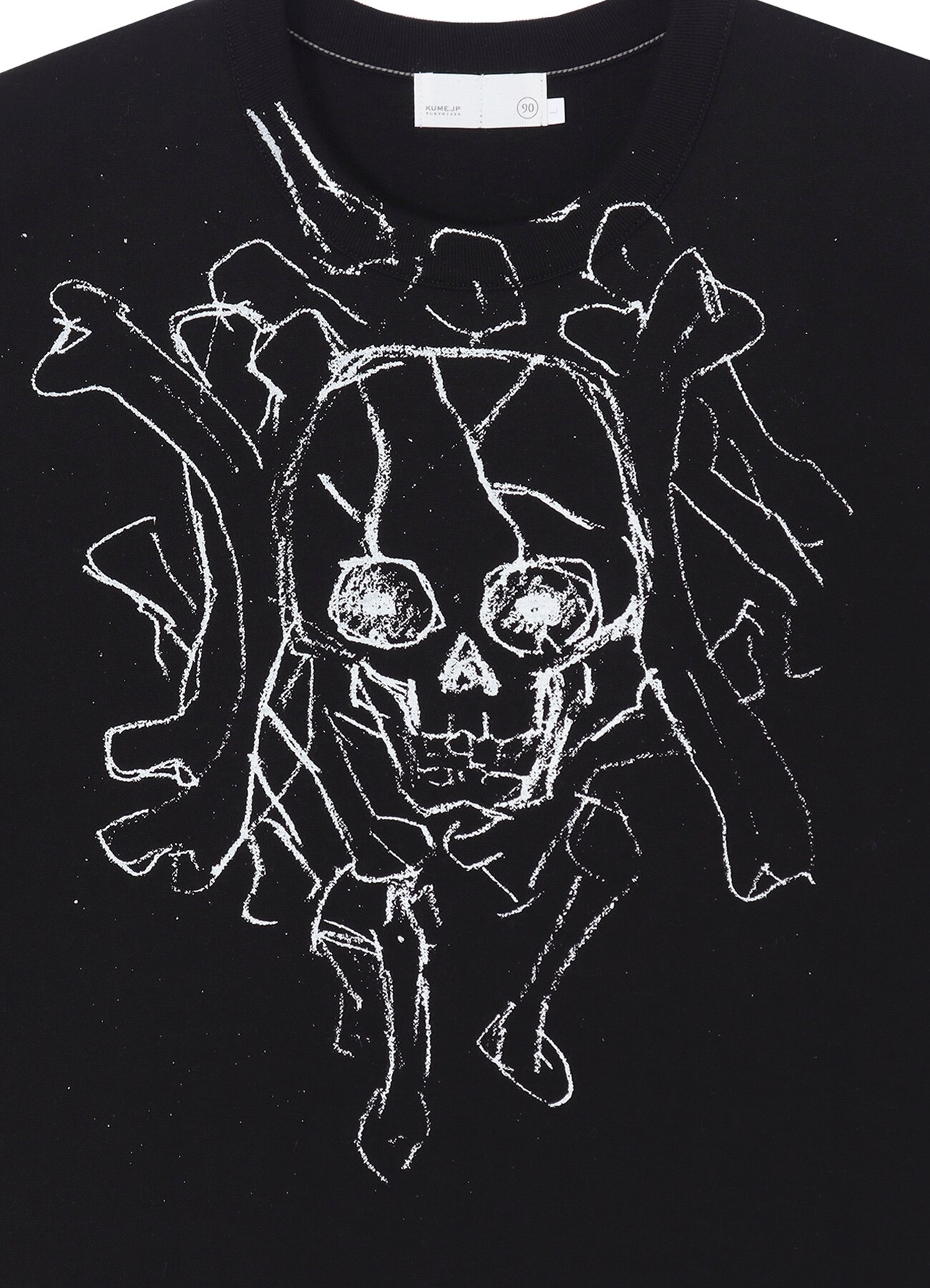 [3 Dec 12:00 JST release] WILDSIDE×KUME 90th Skull Heavy Weight T-shirt_6