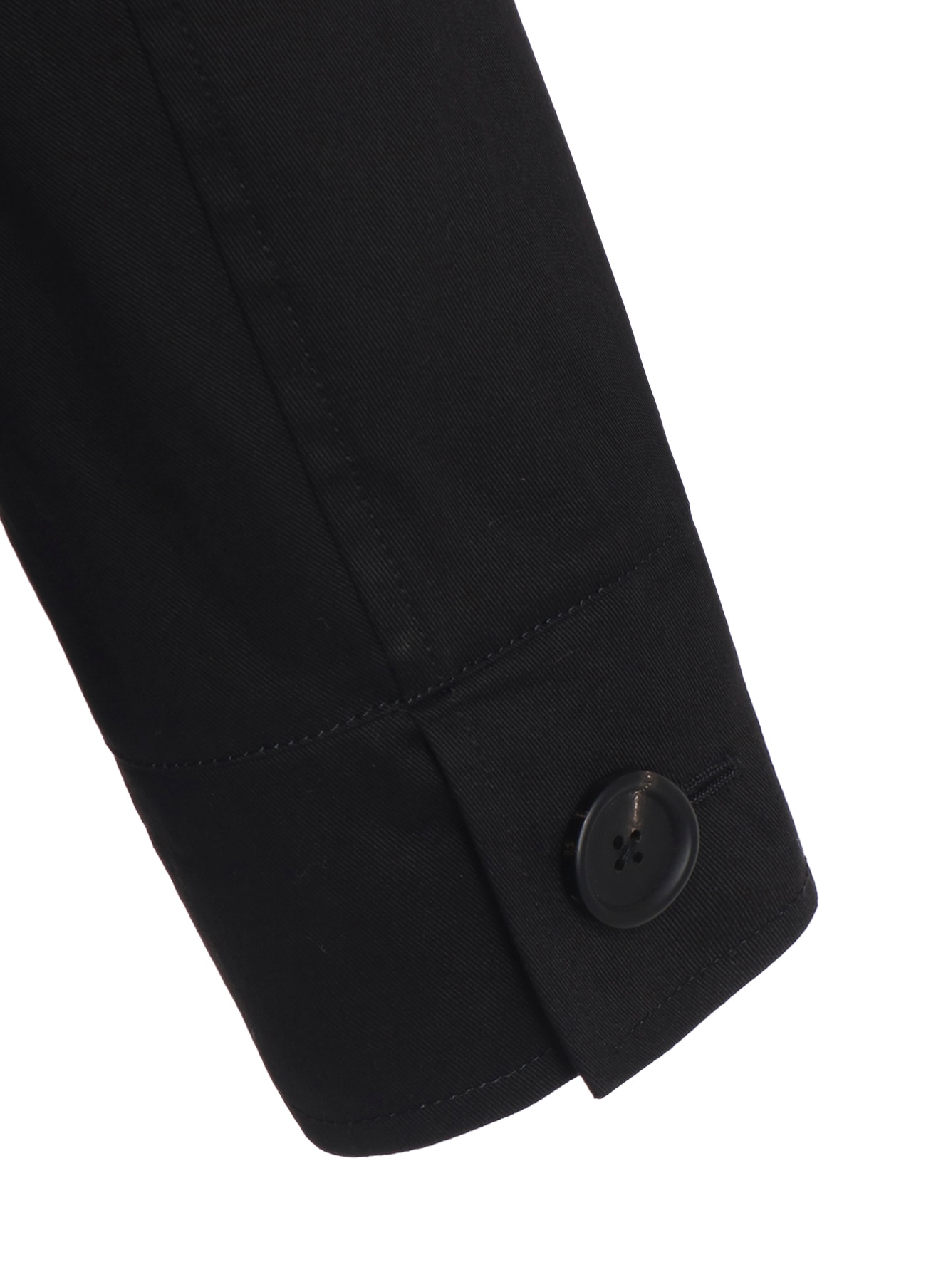 Cotton Chino China Jacket(M Black): YOHJI YAMAMOTO｜WILDSIDE