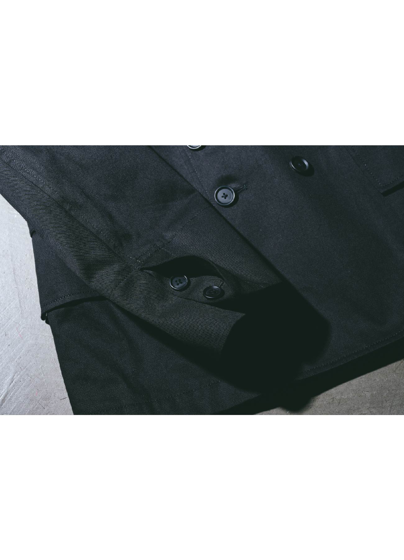 Cotton Chino Double Breasted Jacket_4