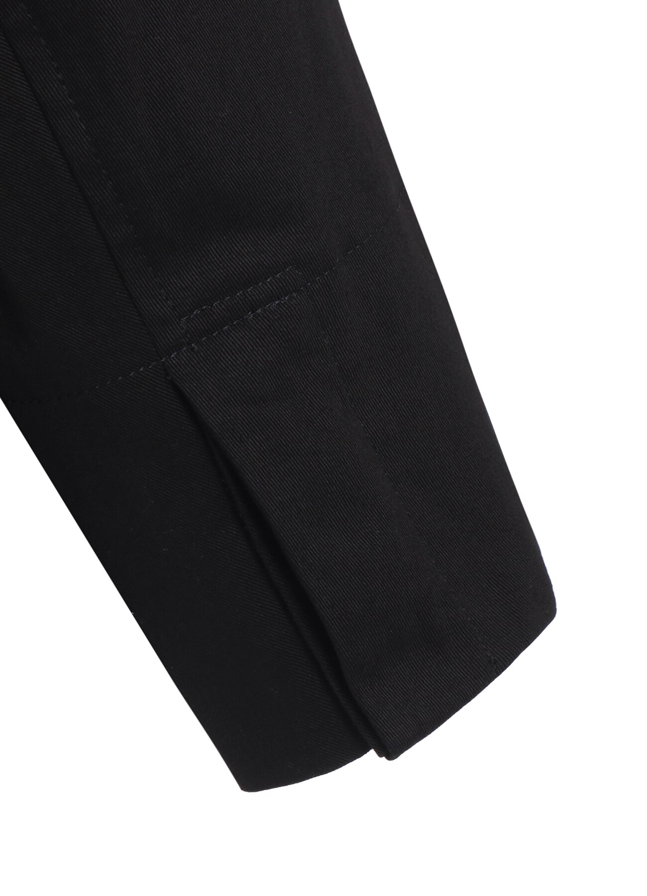 Cotton Chino Double Breasted Jacket(M Black): YOHJI YAMAMOTO