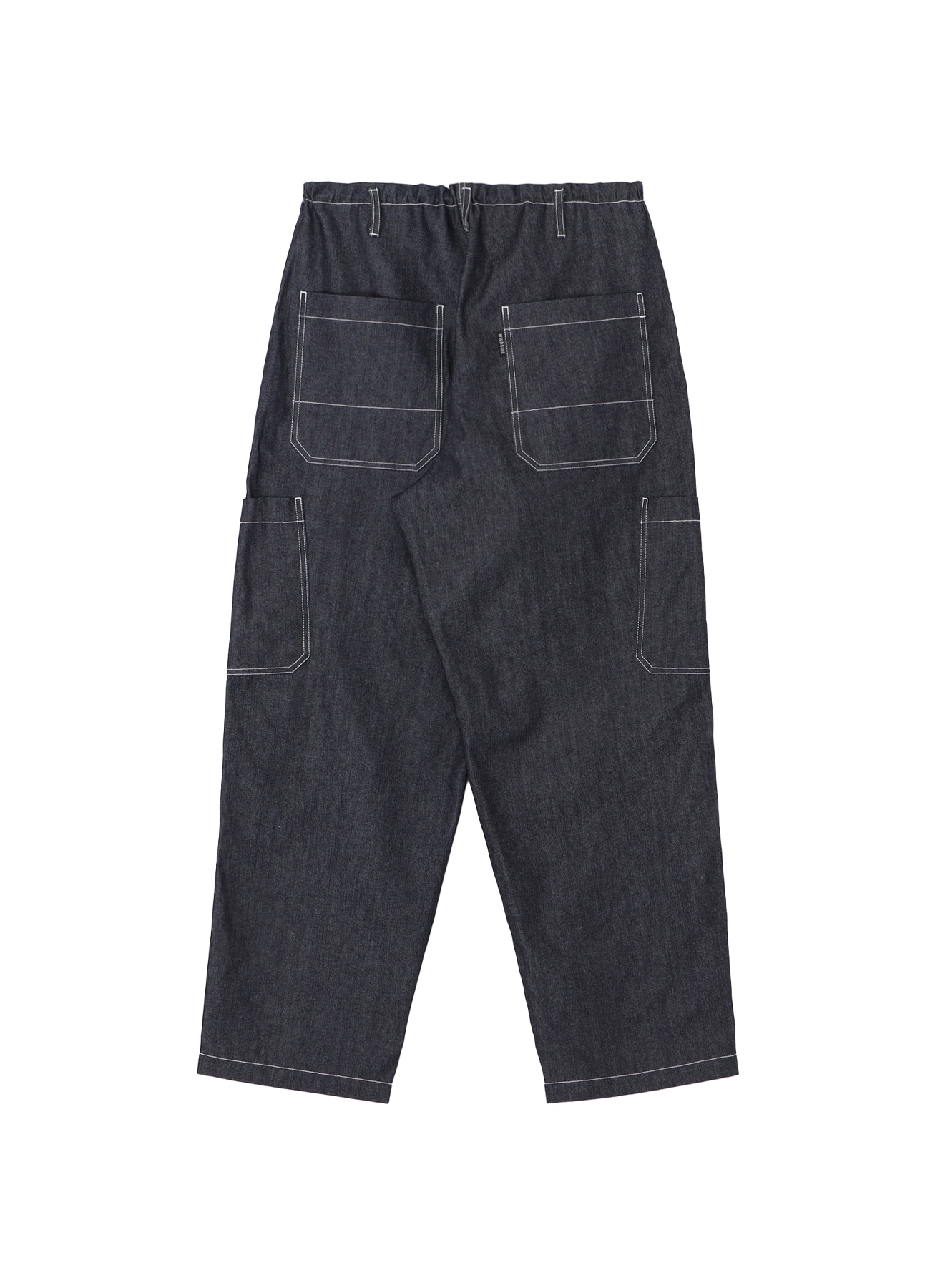 10oz Denim Multi Pocket Draw String Pants(INDIGO)(M Navy