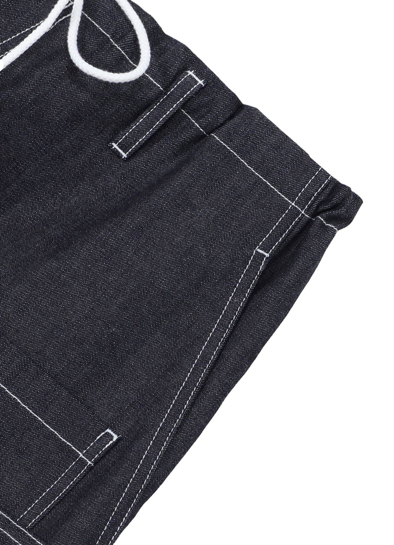 10oz Denim Multi Pocket Draw String Pants(INDIGO)(M Navy