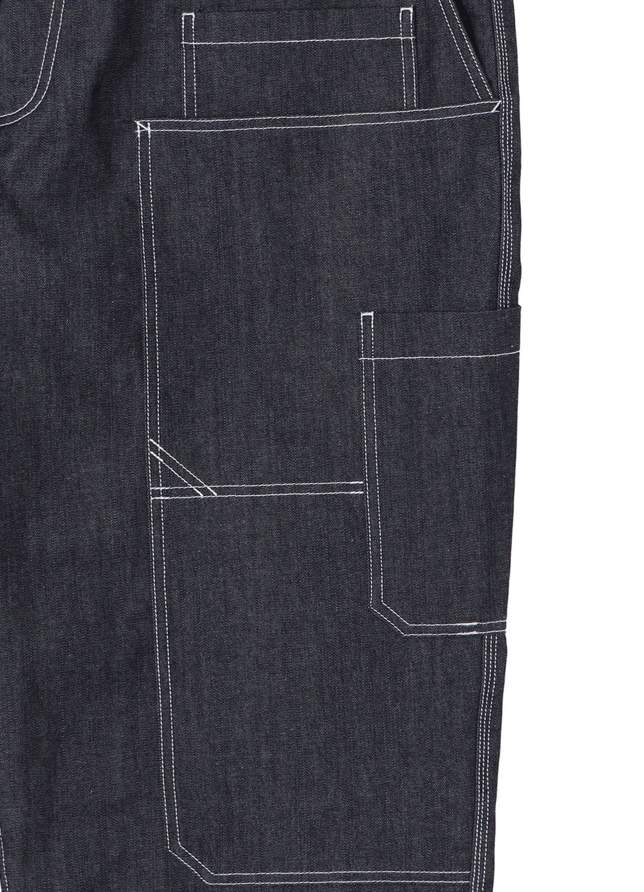 10oz Denim Multi Pocket Draw String Pants(INDIGO)(M Navy