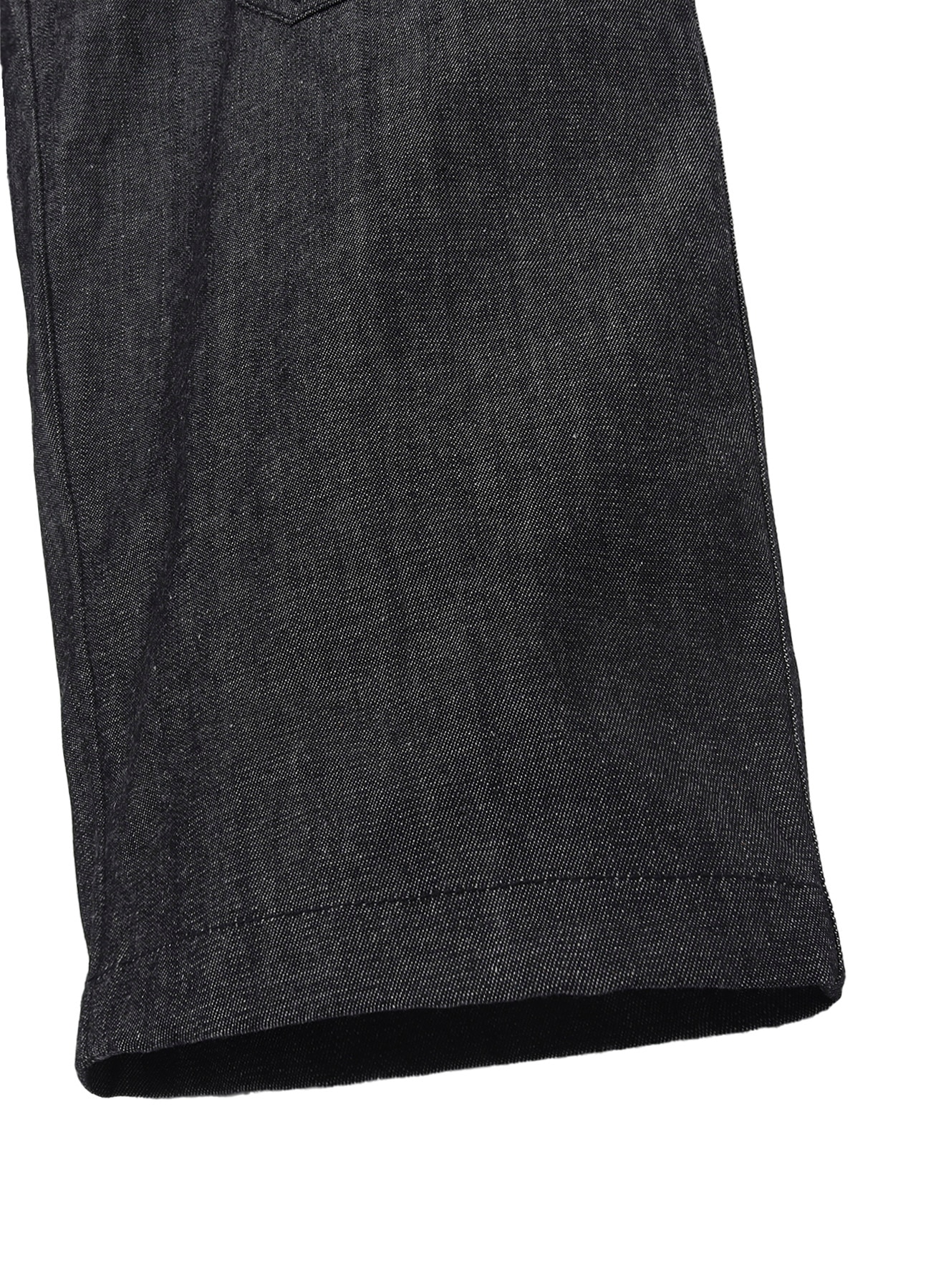 10oz Denim Multi Pocket Draw String Pants(BLACK)_4
