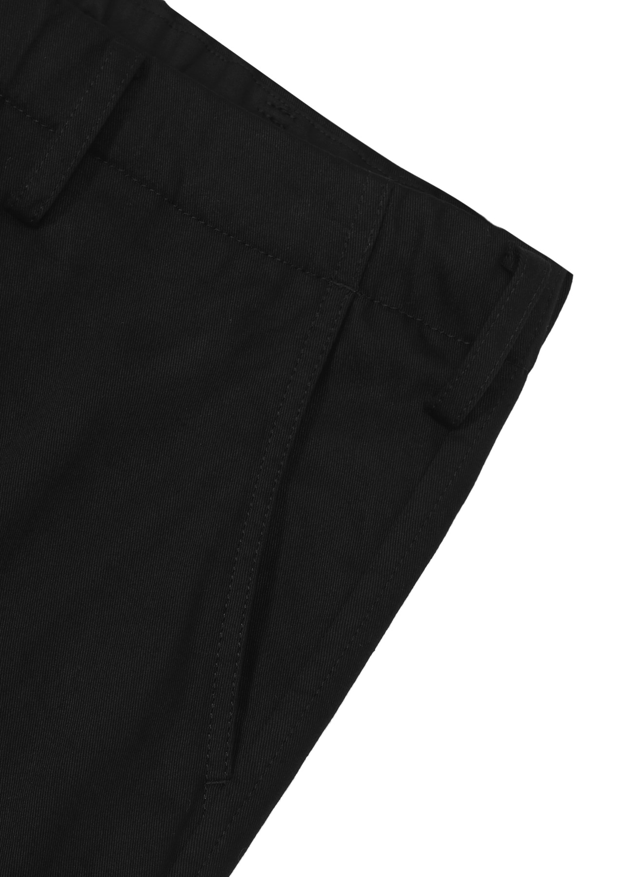 【新品未使用】25aw Cotton Chino Pants サイズ0 ブラック Cotton Chino Cargo Pants (Black)(FREE SIZE black): YOHJI