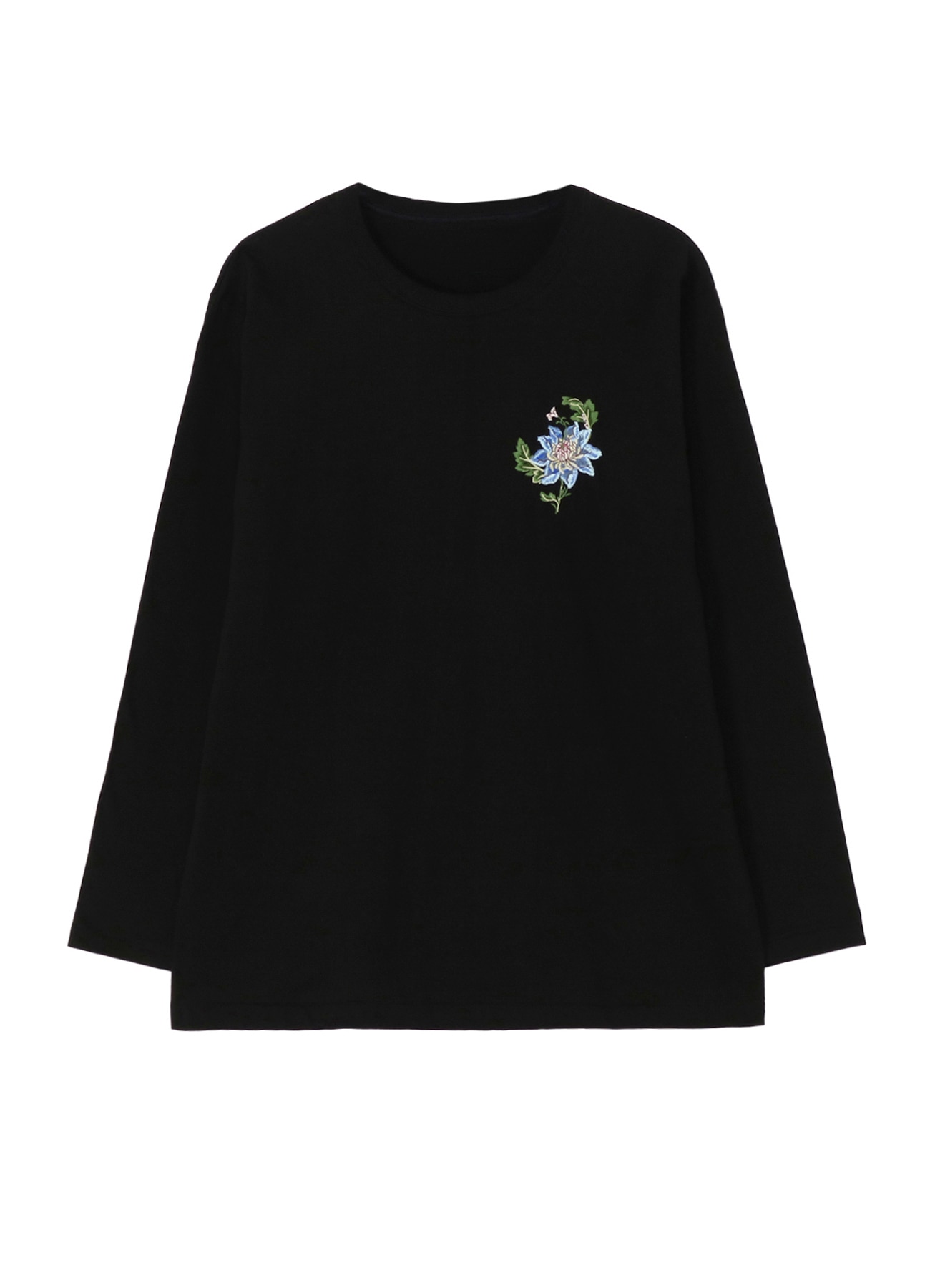 Embroidery Long Sleeve T-shirt (Queen of the Night)