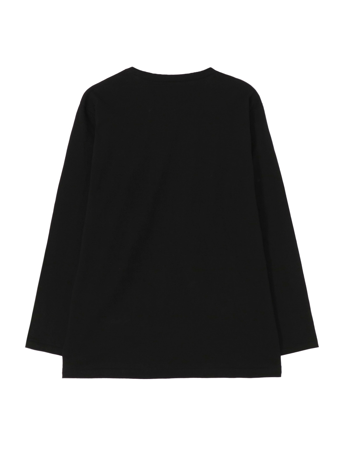 Embroidery Long Sleeve T-shirt(Queen of the Night)(M BLACK