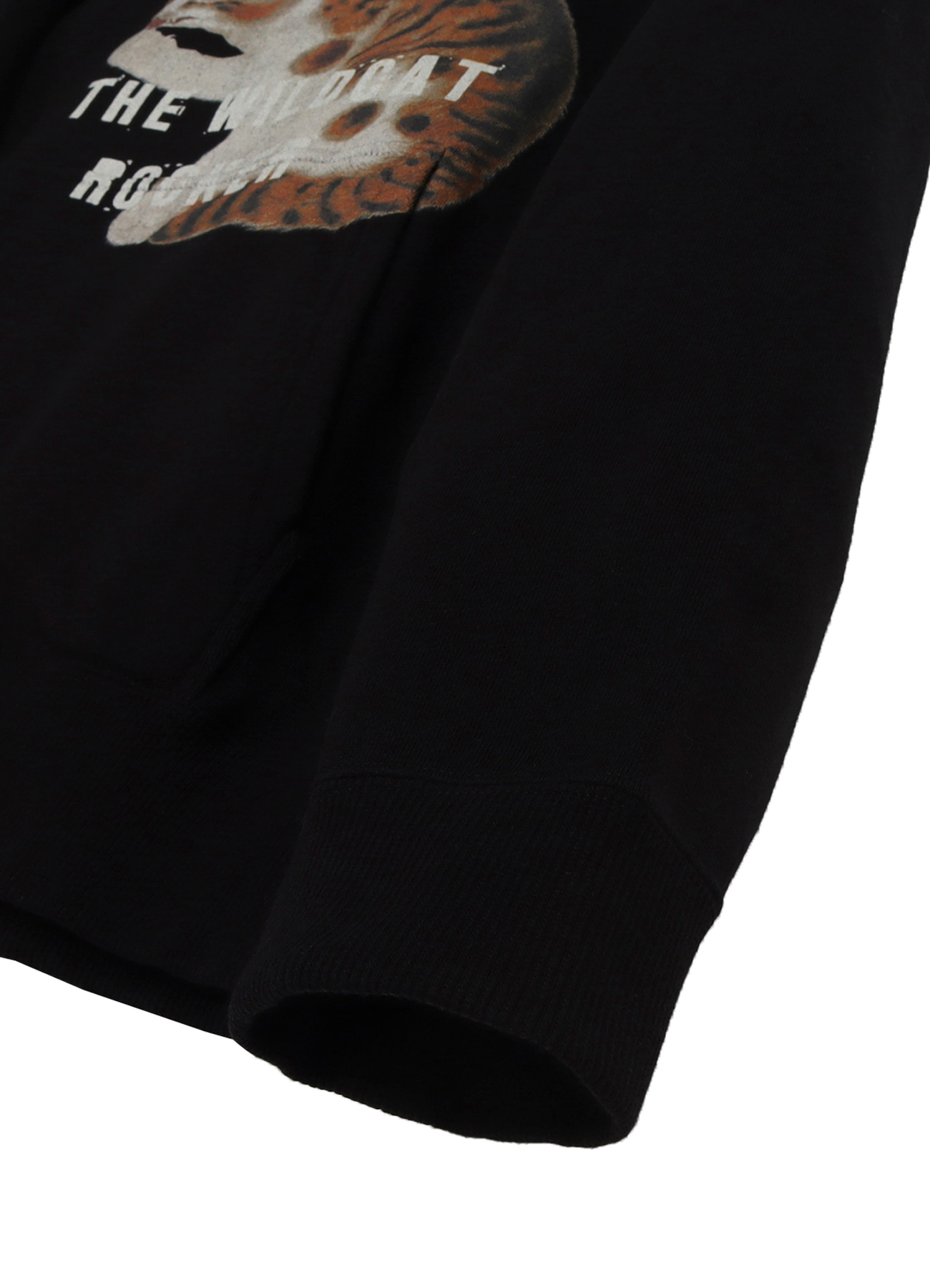 Wild Cat Pullover Hoodie(M Black): YOHJI YAMAMOTO｜WILDSIDE