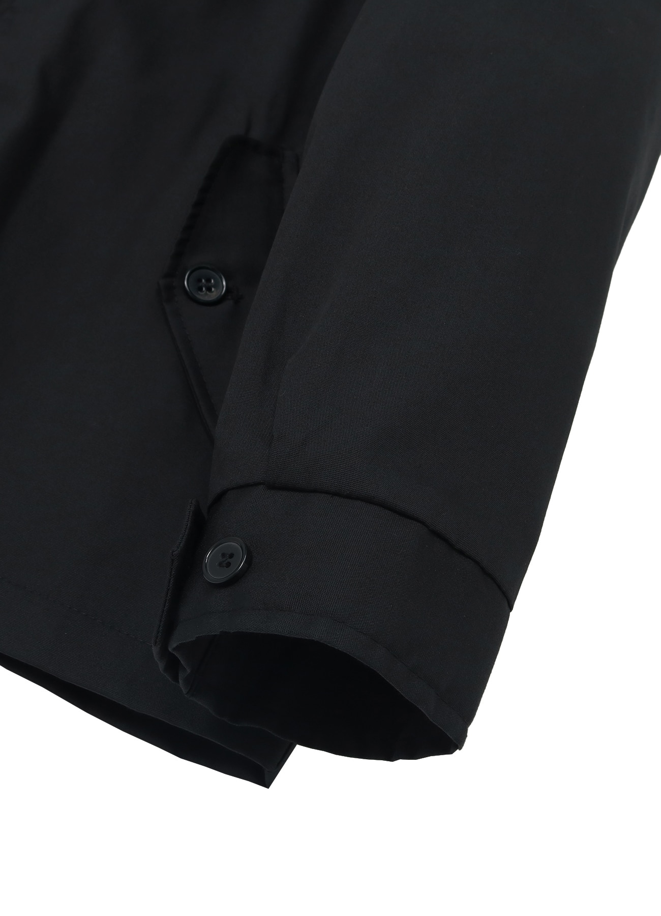 T/C Flower Embroidery Harrington Jacket(WHITE)_5