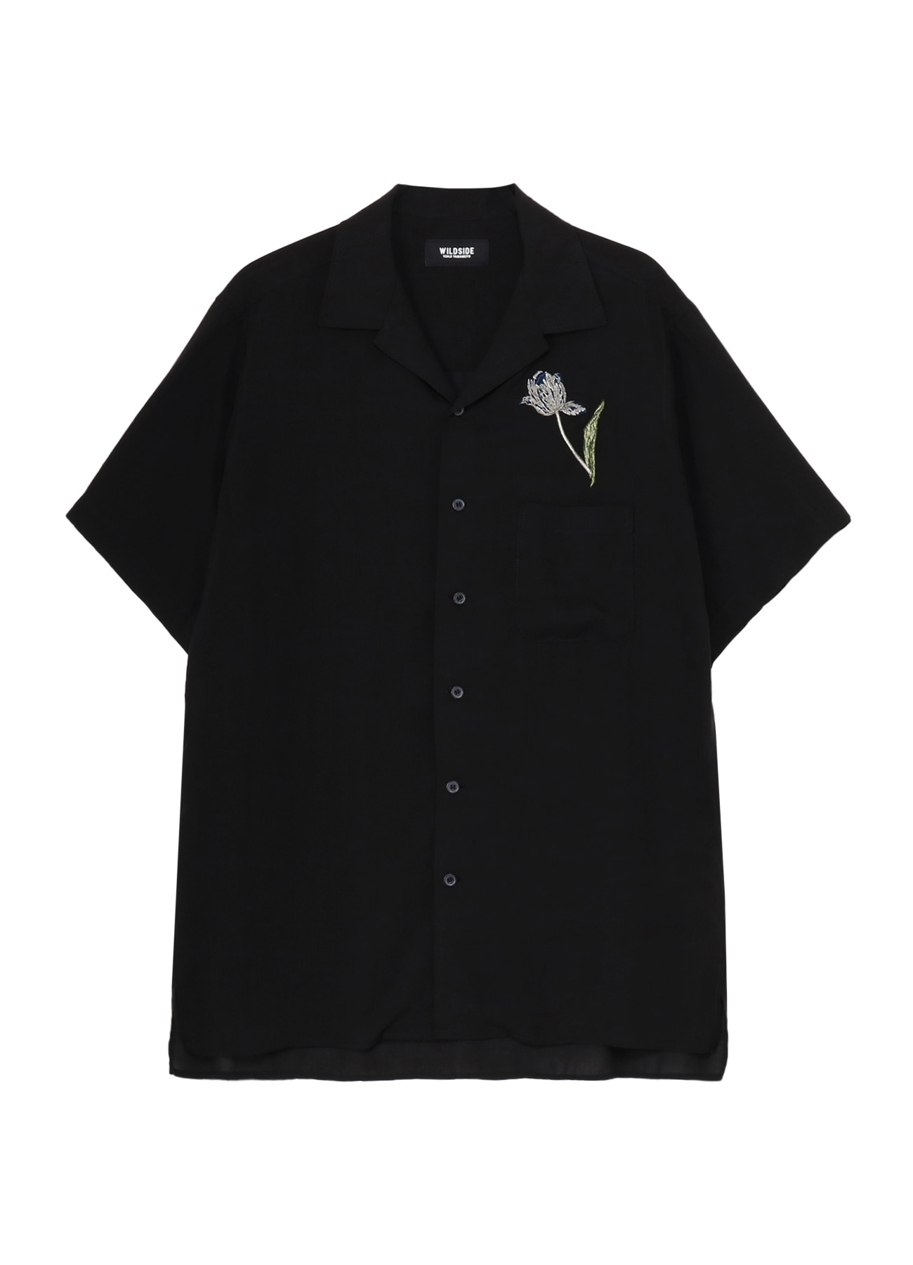 [6/4 12:00(JST) Release]Tulip Embroidery Short Sleeve Shirt