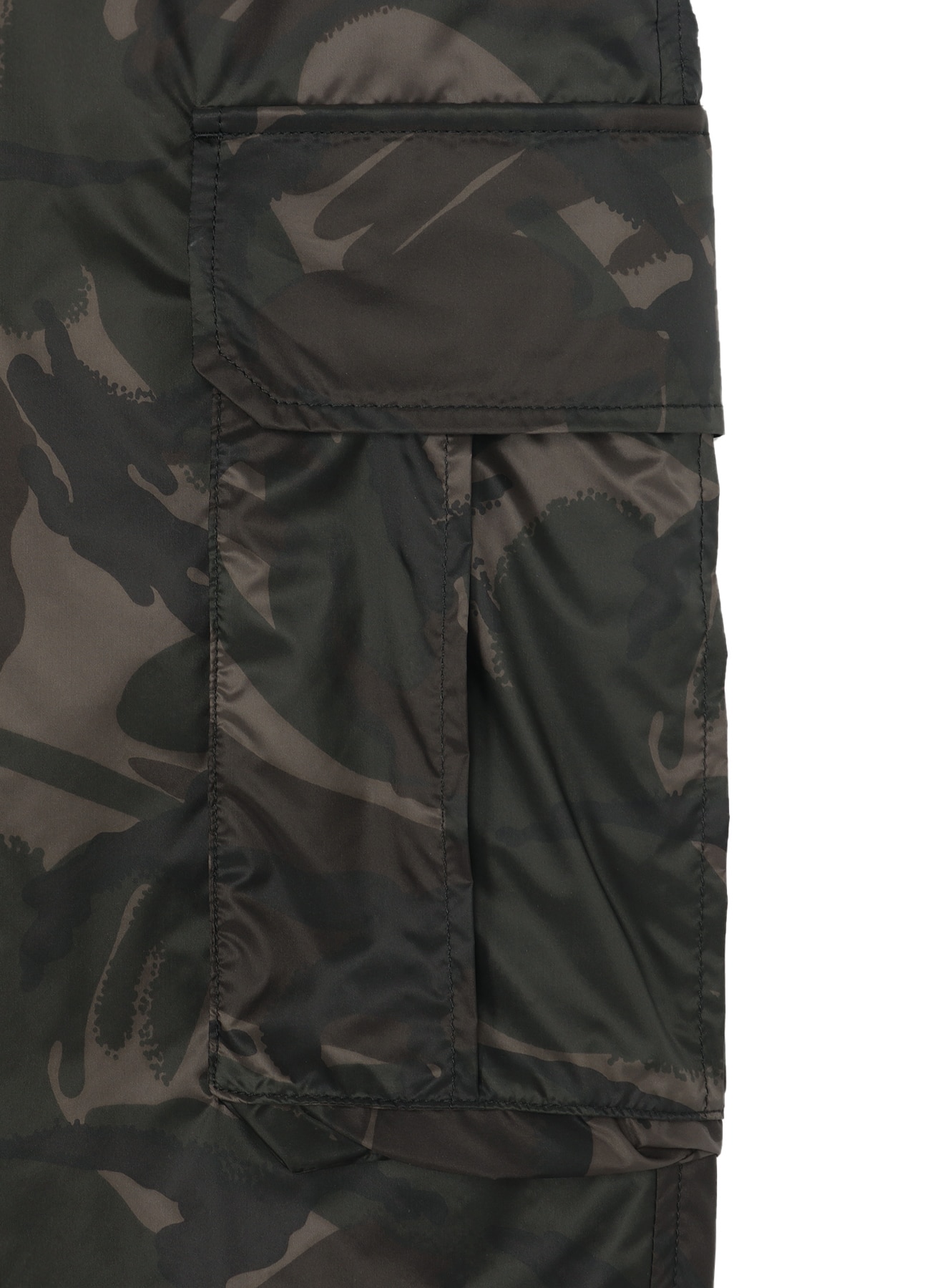 Camo Nylon Cargo Pants_6