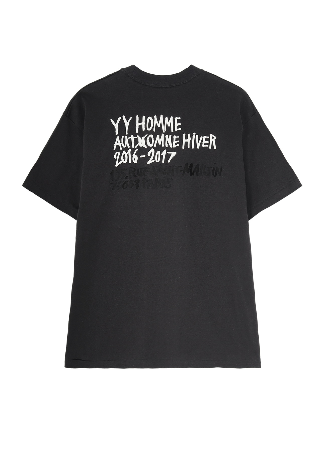 Yohji Yamamoto POUR HOMME  INVITATION T-Shirt（2016-17AW）_2