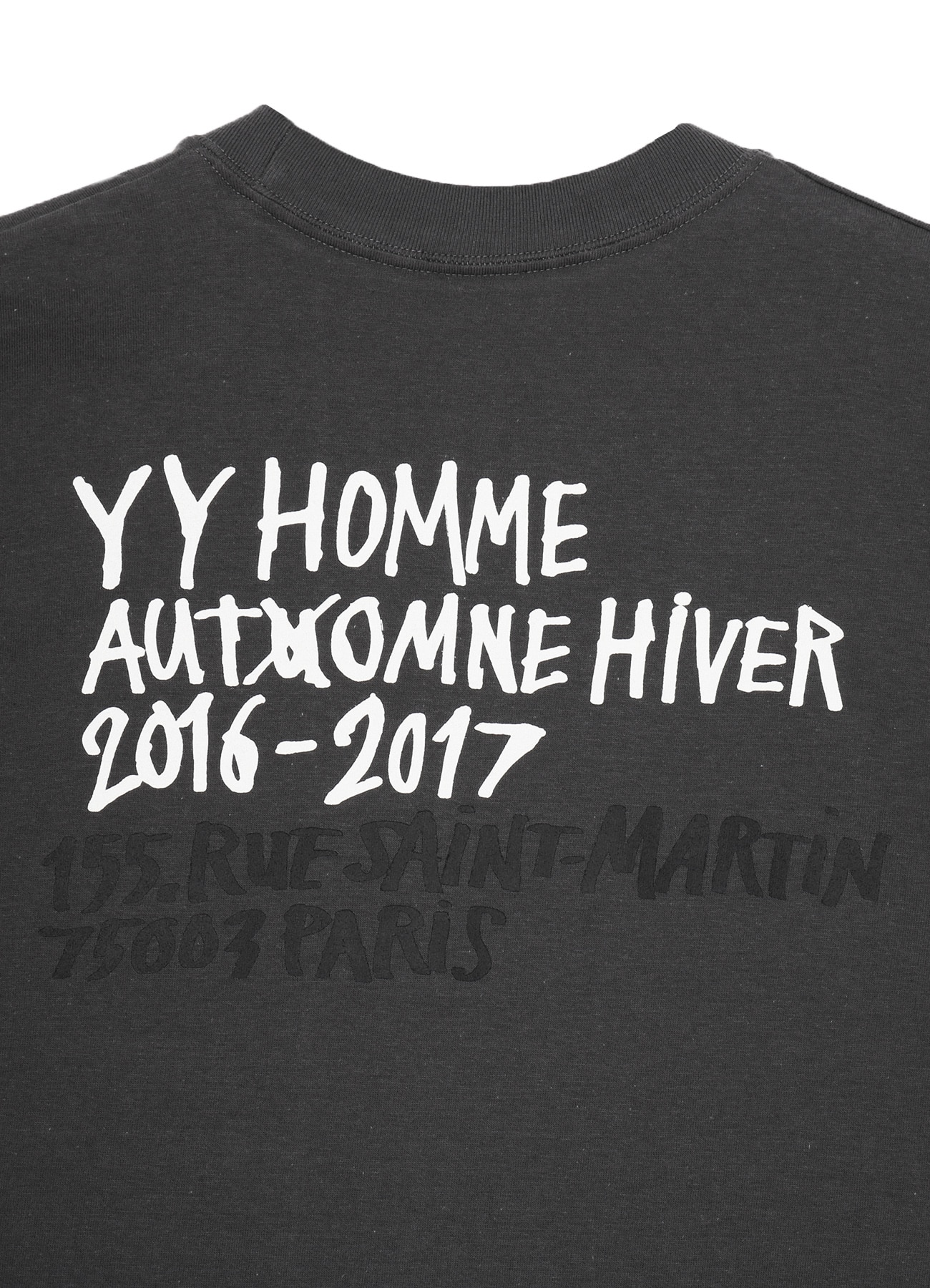 Yohji Yamamoto POUR HOMME  INVITATION T-Shirt（2016-17AW）_7