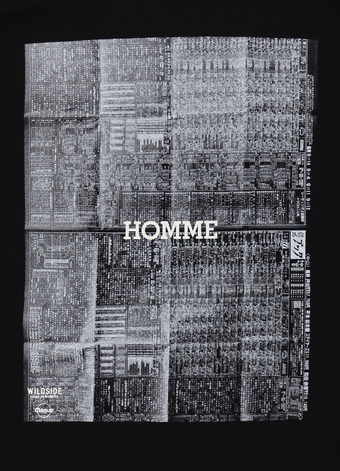 Yohji Yamamoto POUR HOMME INVITATION T-Shirt（2012-13AW）(M