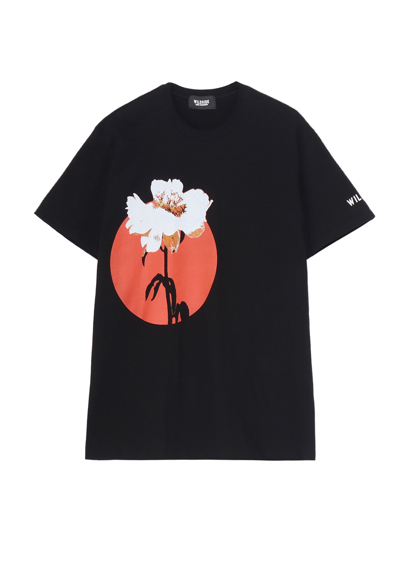 [6/25 12:00(JST) release]Red Circle Flower T-Shirt