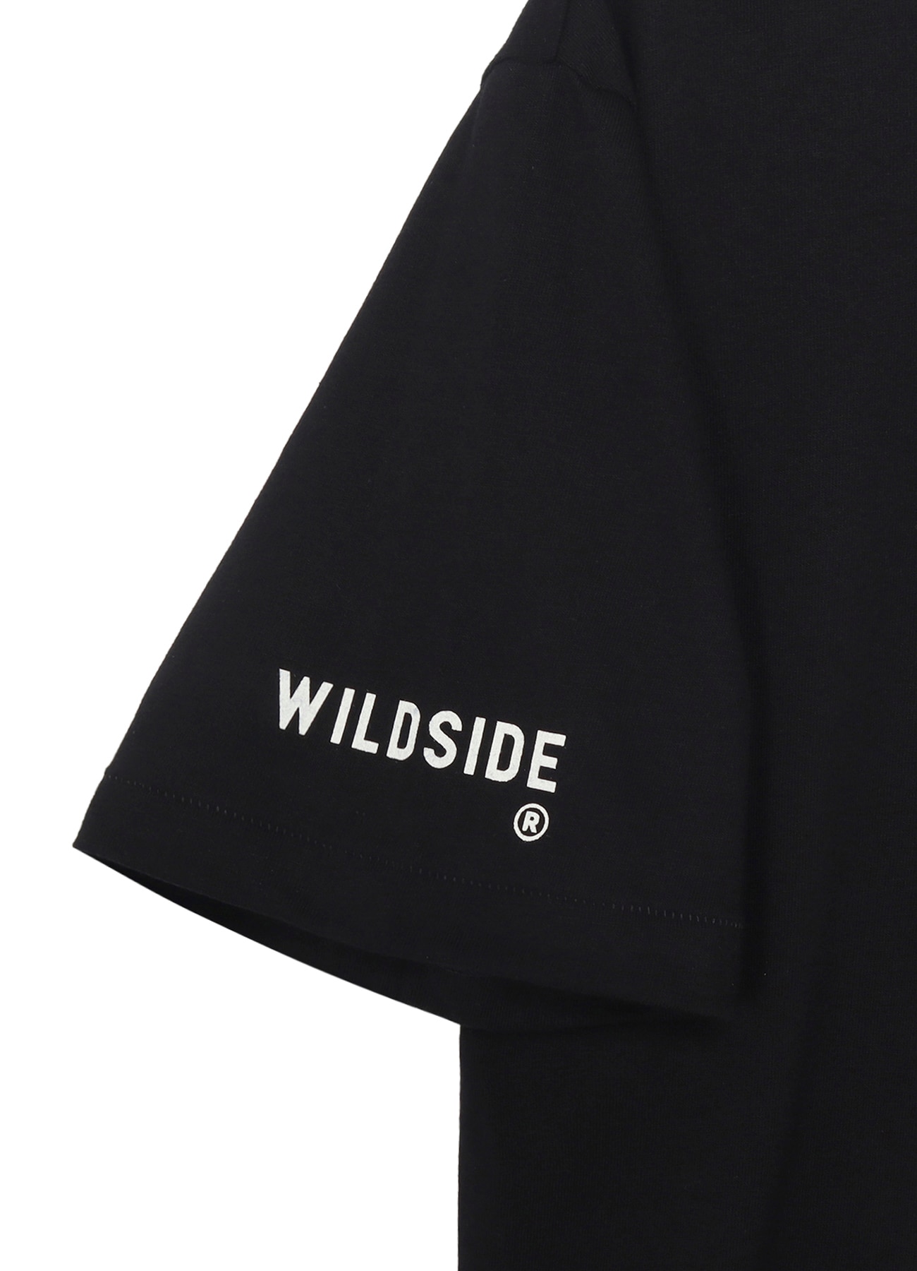 Blue Circle Flower T-shirt_7