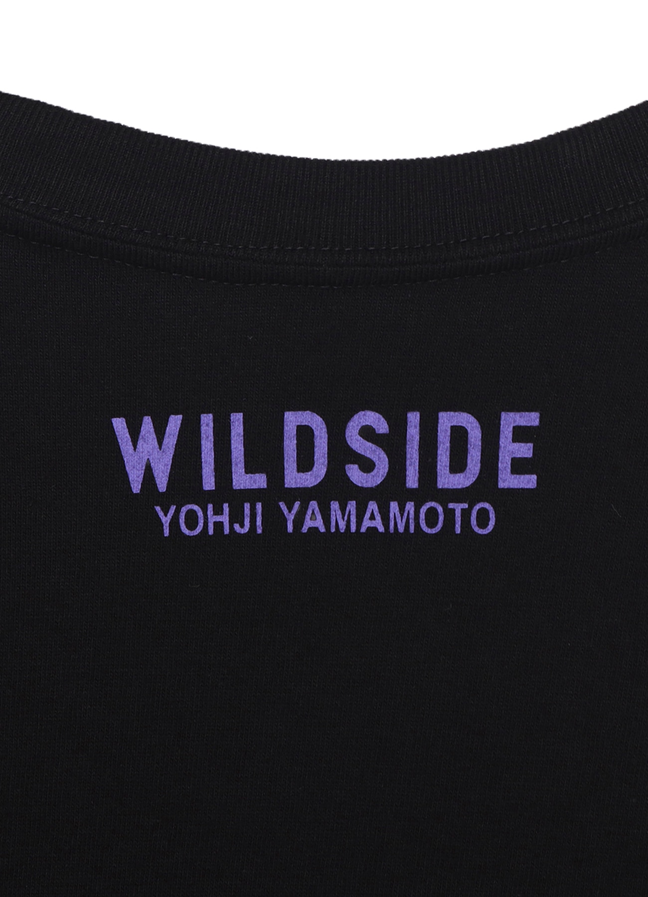 Blue Flower T-shirt(M Black): YOHJI YAMAMOTO｜WILDSIDE YOHJI