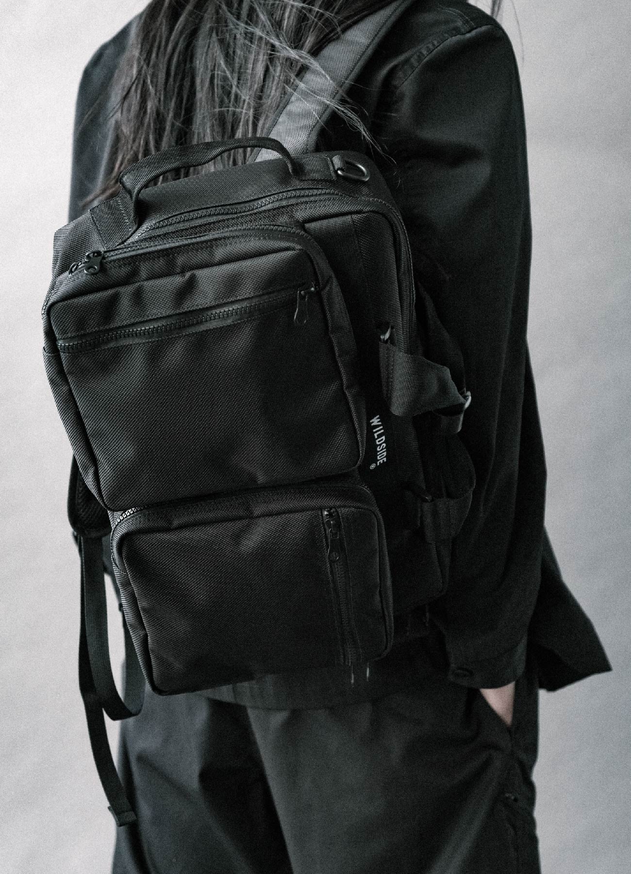 WILDSIDE 3WAY BAG(FREE SIZE BLACK): YOHJI YAMAMOTO|WILDSIDE WILDSIDE 3WAY BAG(FREE SIZE BLACK): YOHJI YAMAMOTO|WILDSIDE