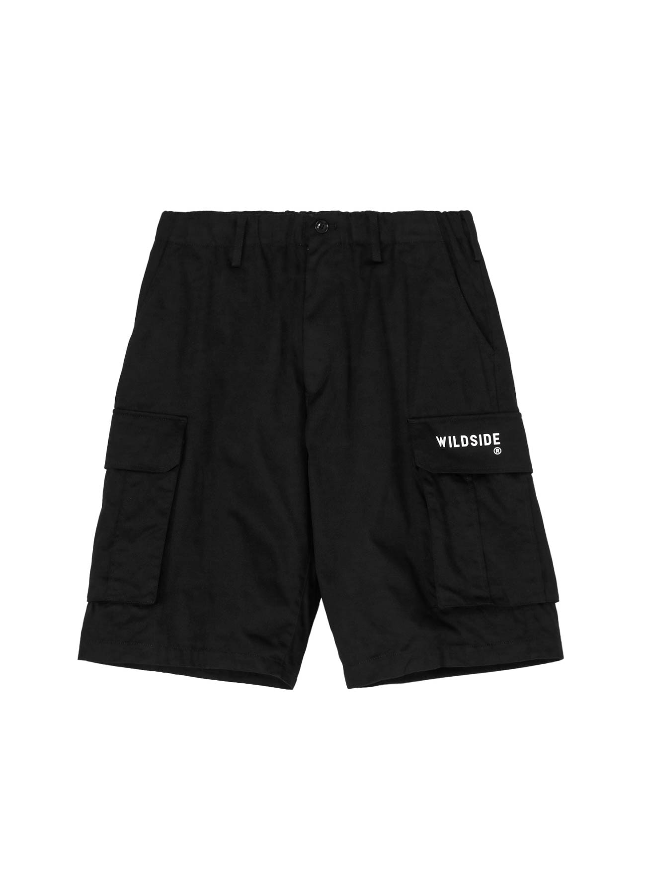 Short Cargo Pants (Black)