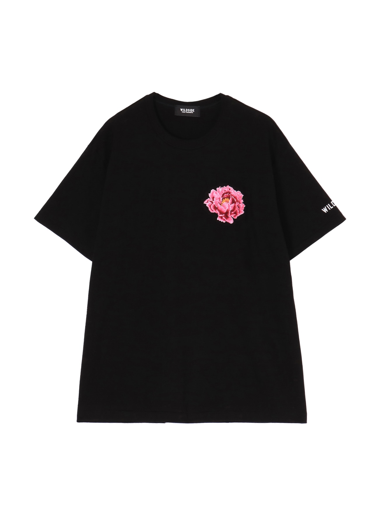 Embroidery Peony T-shirt_1