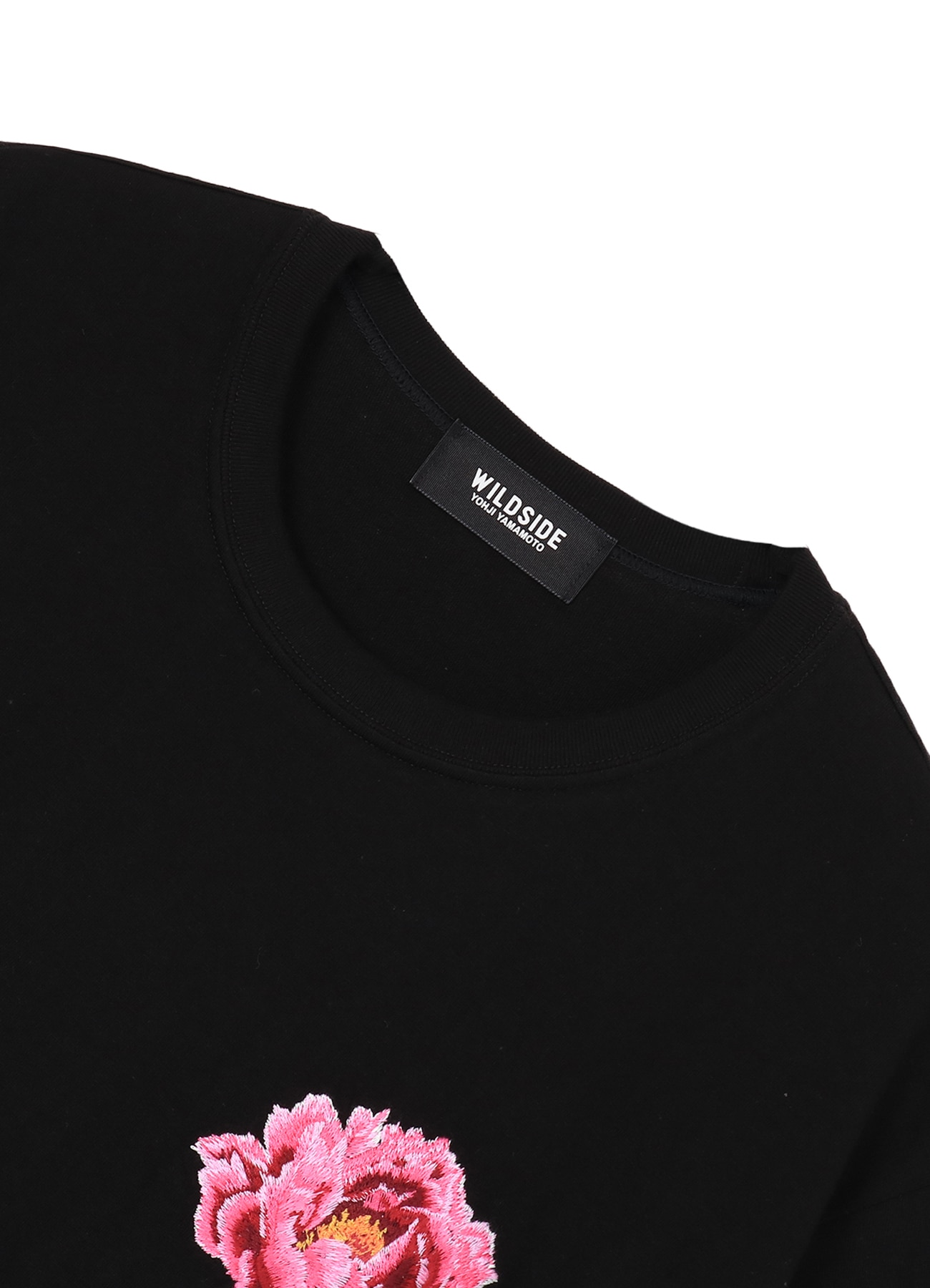 Embroidery Peony T-shirt_3