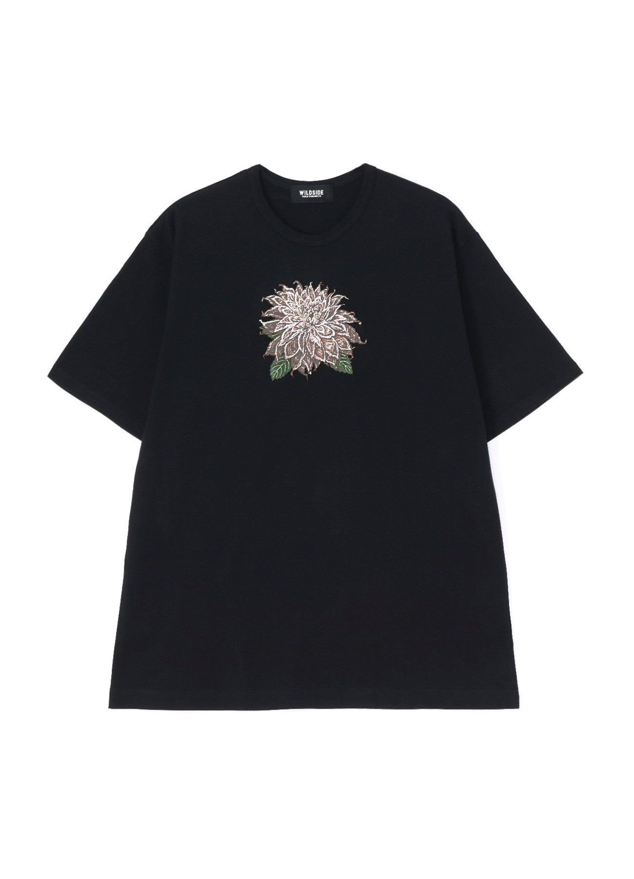 【5/8 12:00(JST) Release】Embroidery Dahlia SS T-shirt