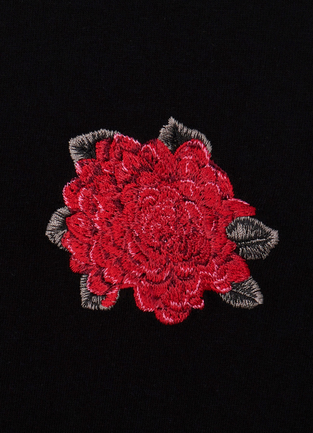[24 June 12:00 JST release]Dahlia Embroidery T-shirt_6