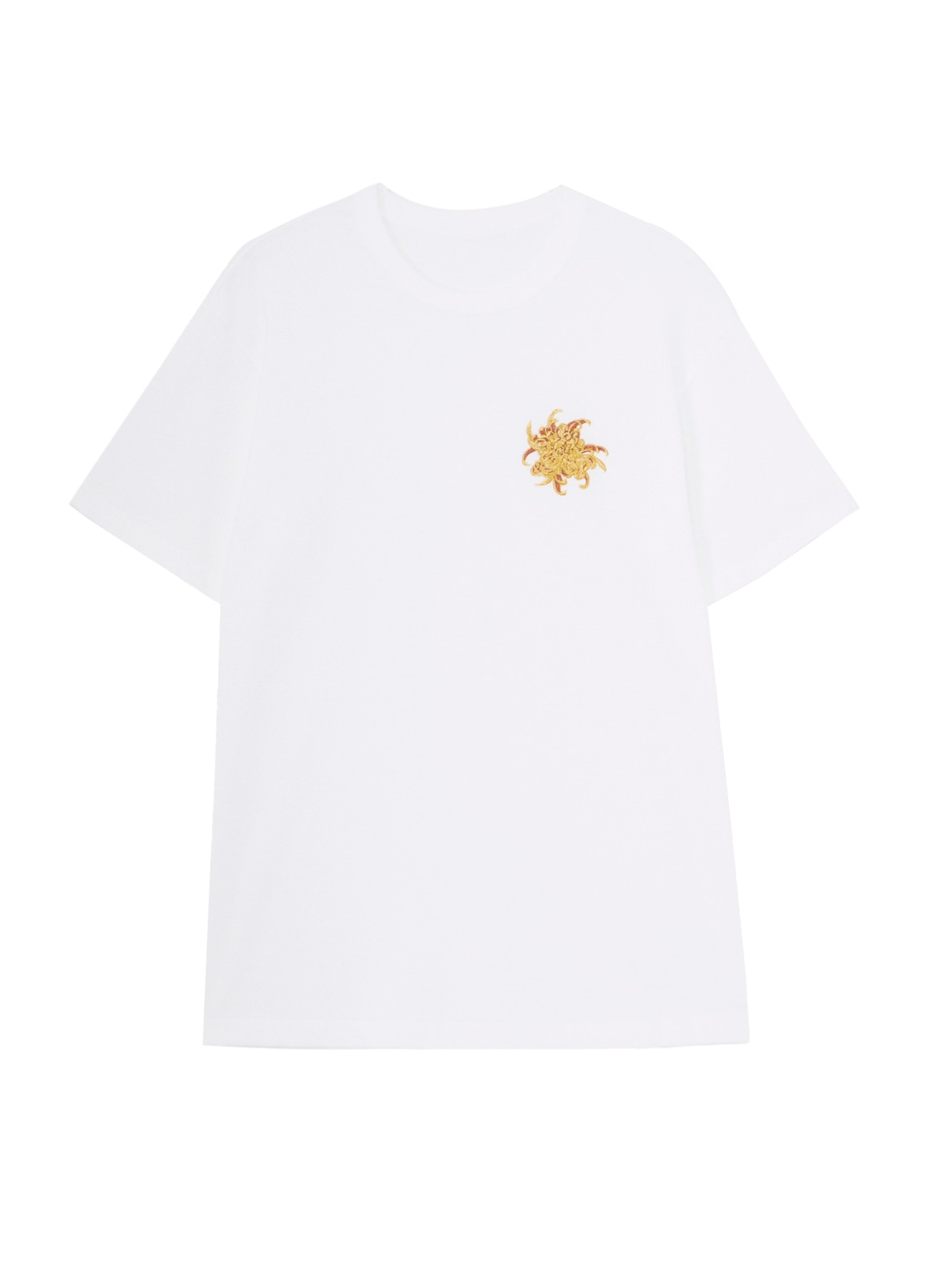 [24 June 12:00 JST release]Chrysanthemum Embroidery T-shirt_1