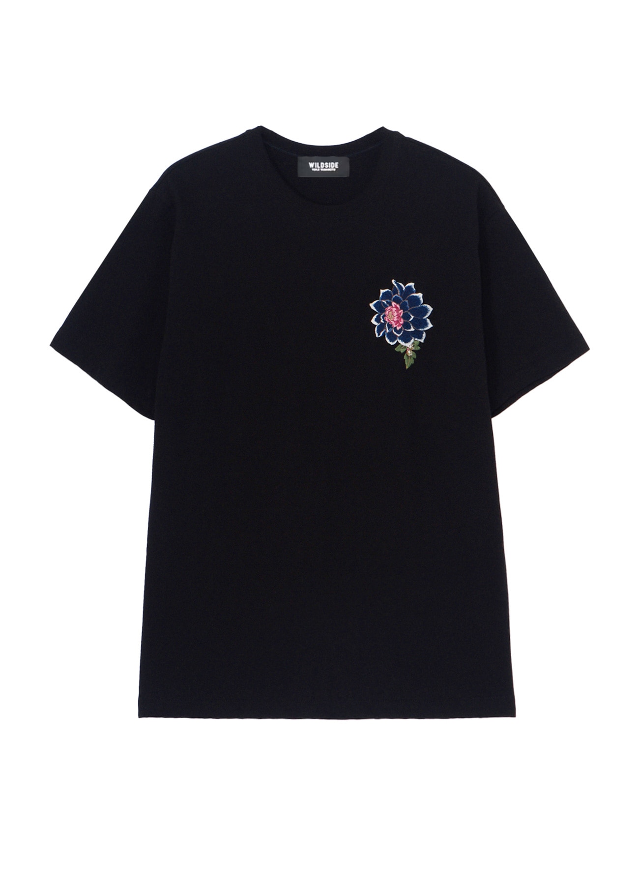 [24 June 12:00 JST release]Camellia Embroidery T-shirt