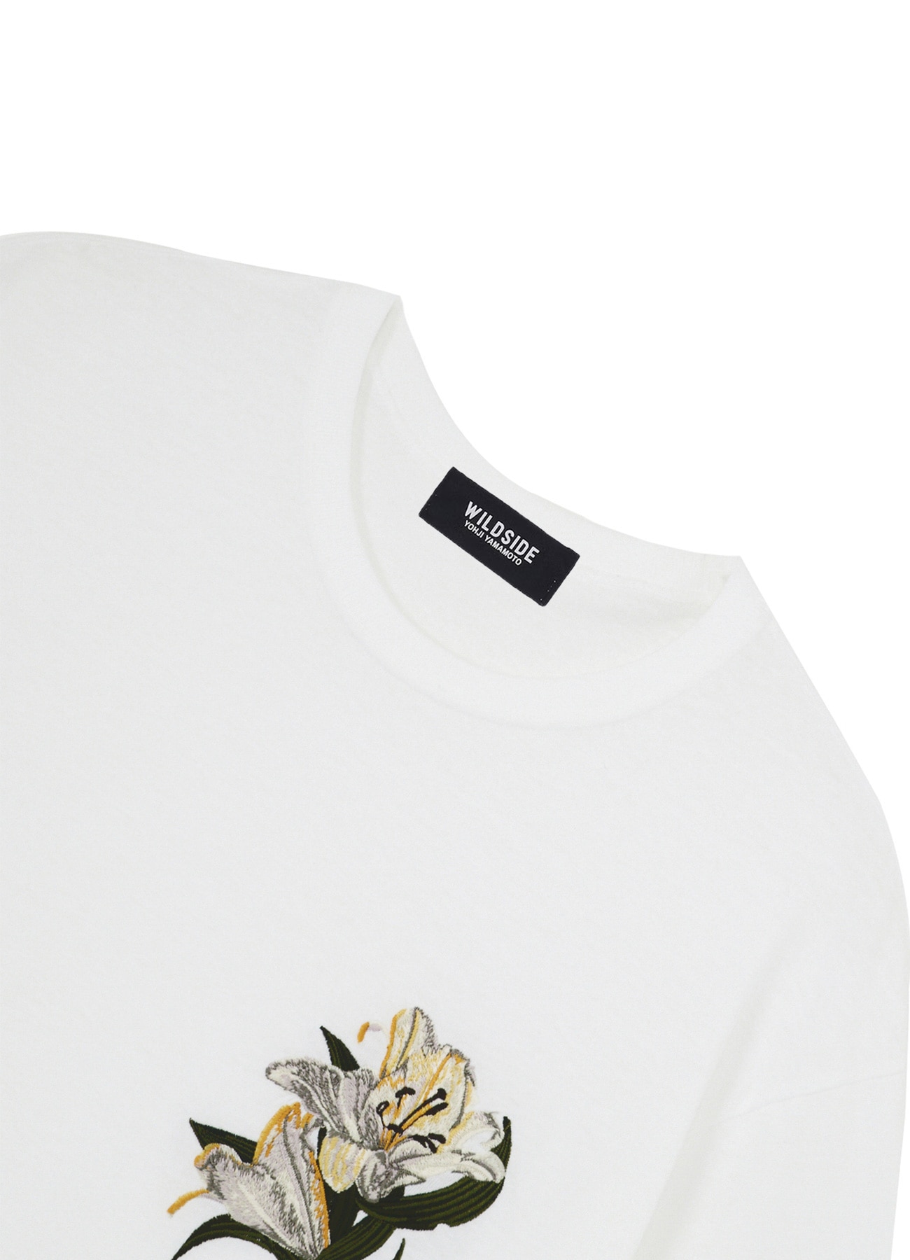 [24 June 12:00 JST release]Lily Embroidery T-shirt_3