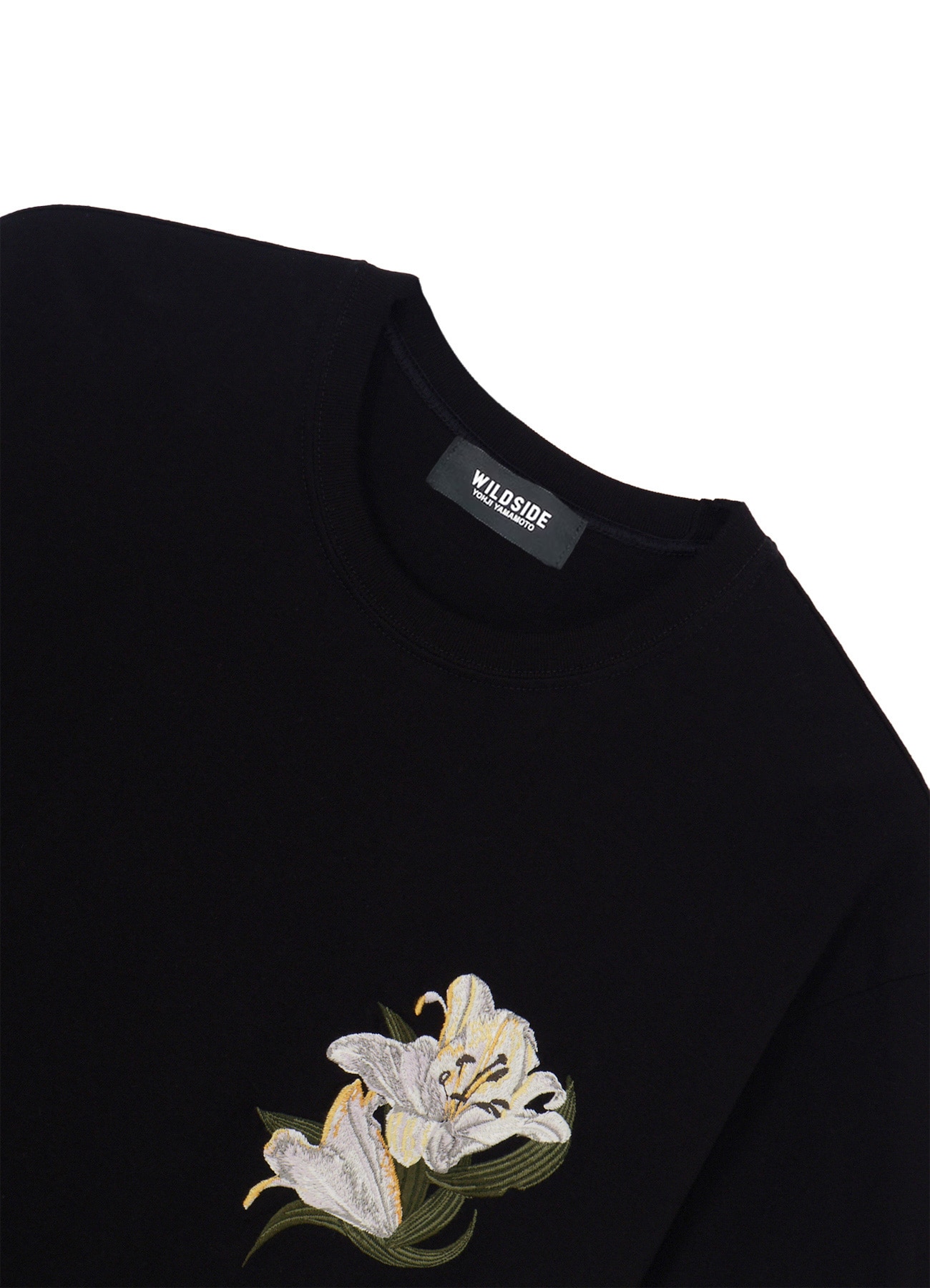[24 June 12:00 JST release]Lily Embroidery T-shirt_3