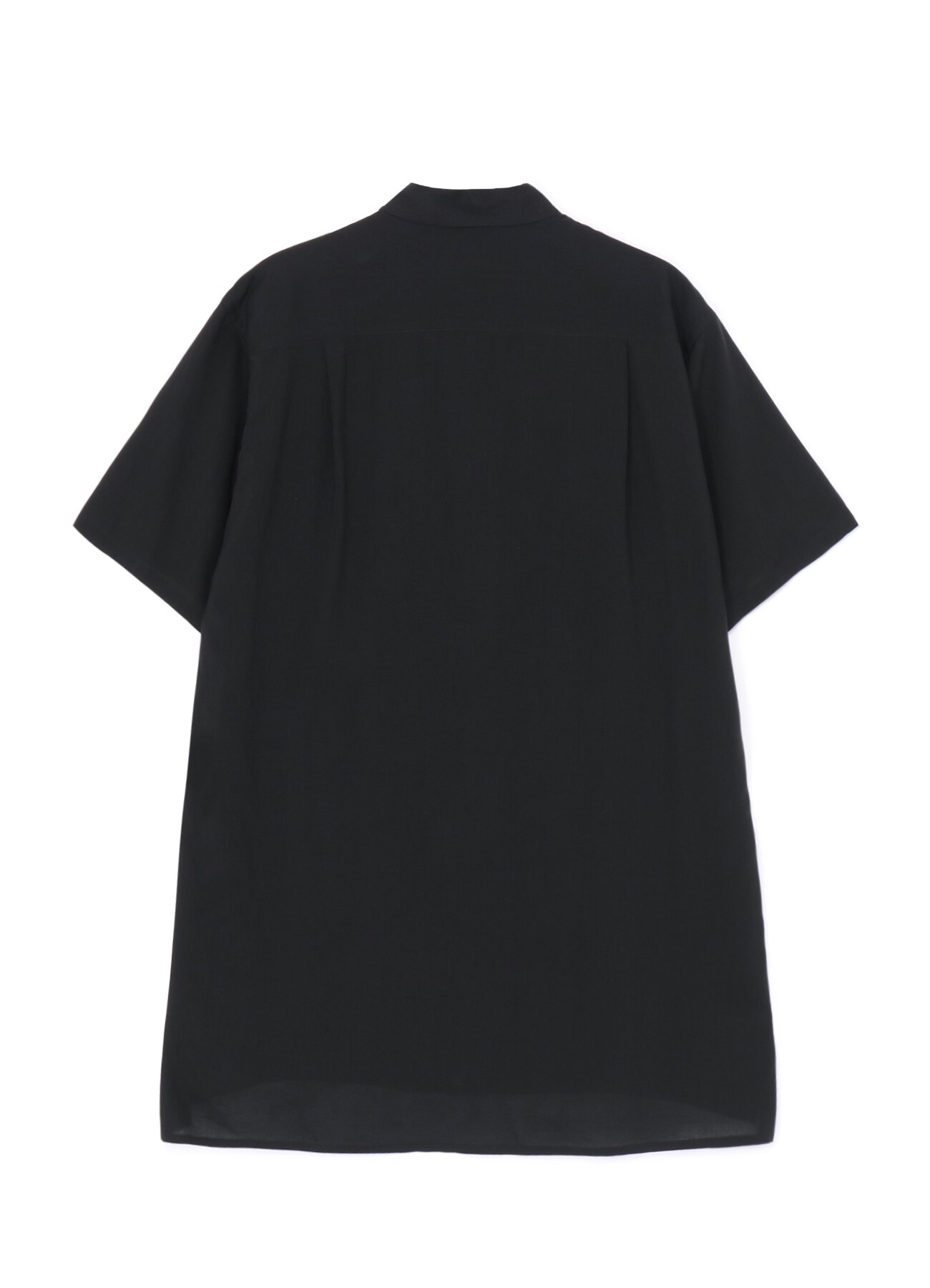 Cellulose Flap Pocket Short Sleeve Shirt_2