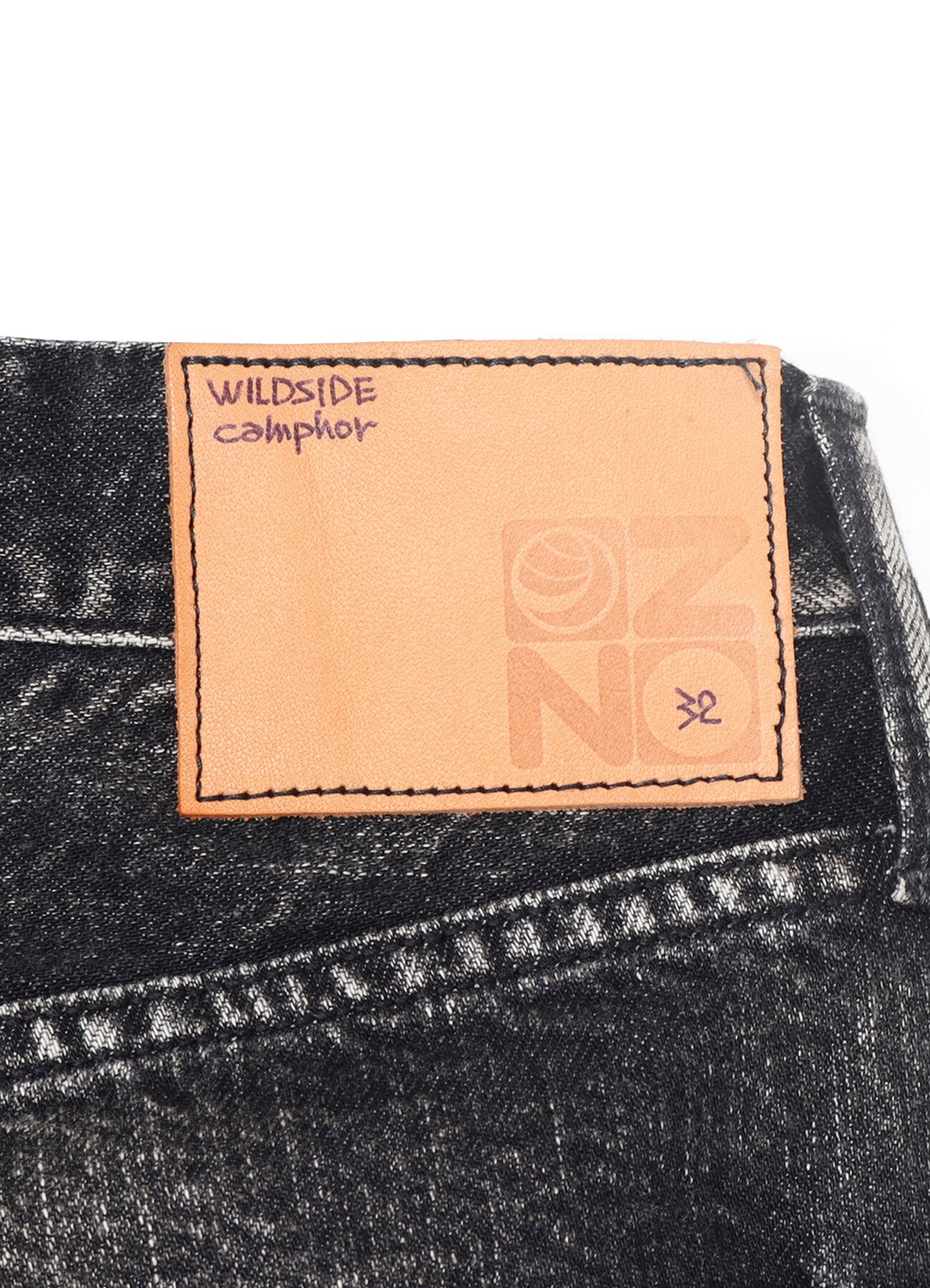 WILDSIDE D 5P BK DENIM(32inch Black): YOHJI YAMAMOTO