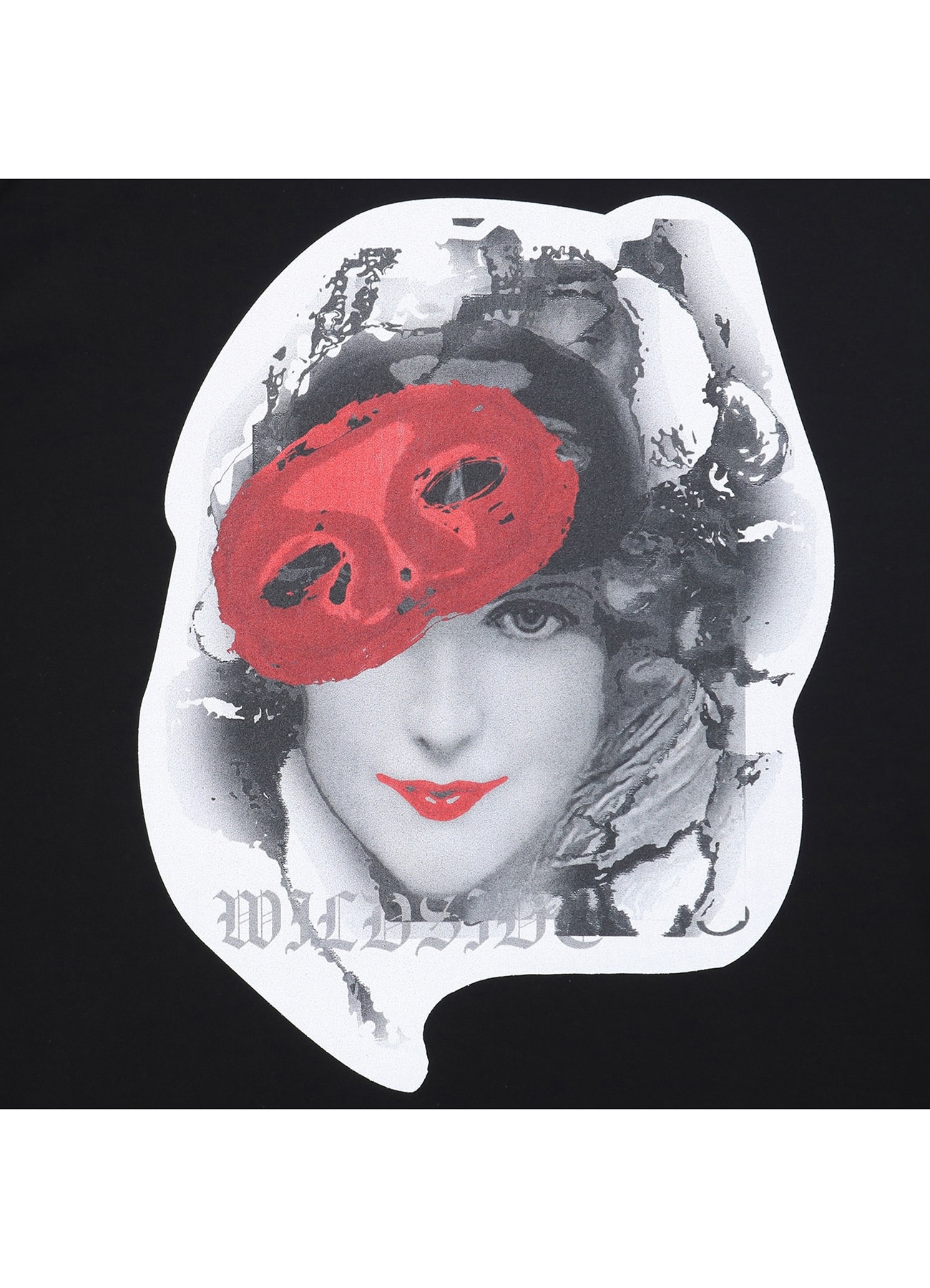 Portrait Black T-shirt (Masquer)_6