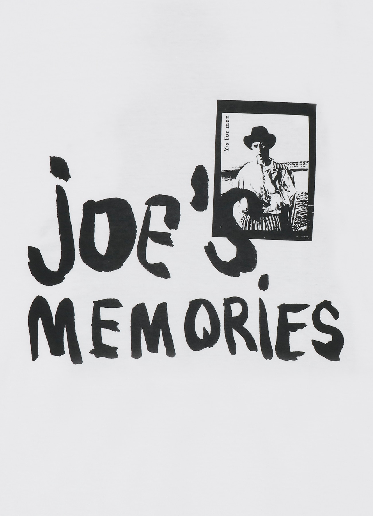 Y's for men LOOK BOOK T-shirt A_6