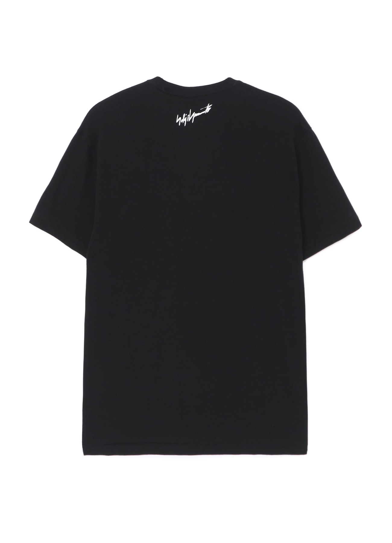 Palm Angels Logo Collar Back Crew Neck Black Oversize T-shirt