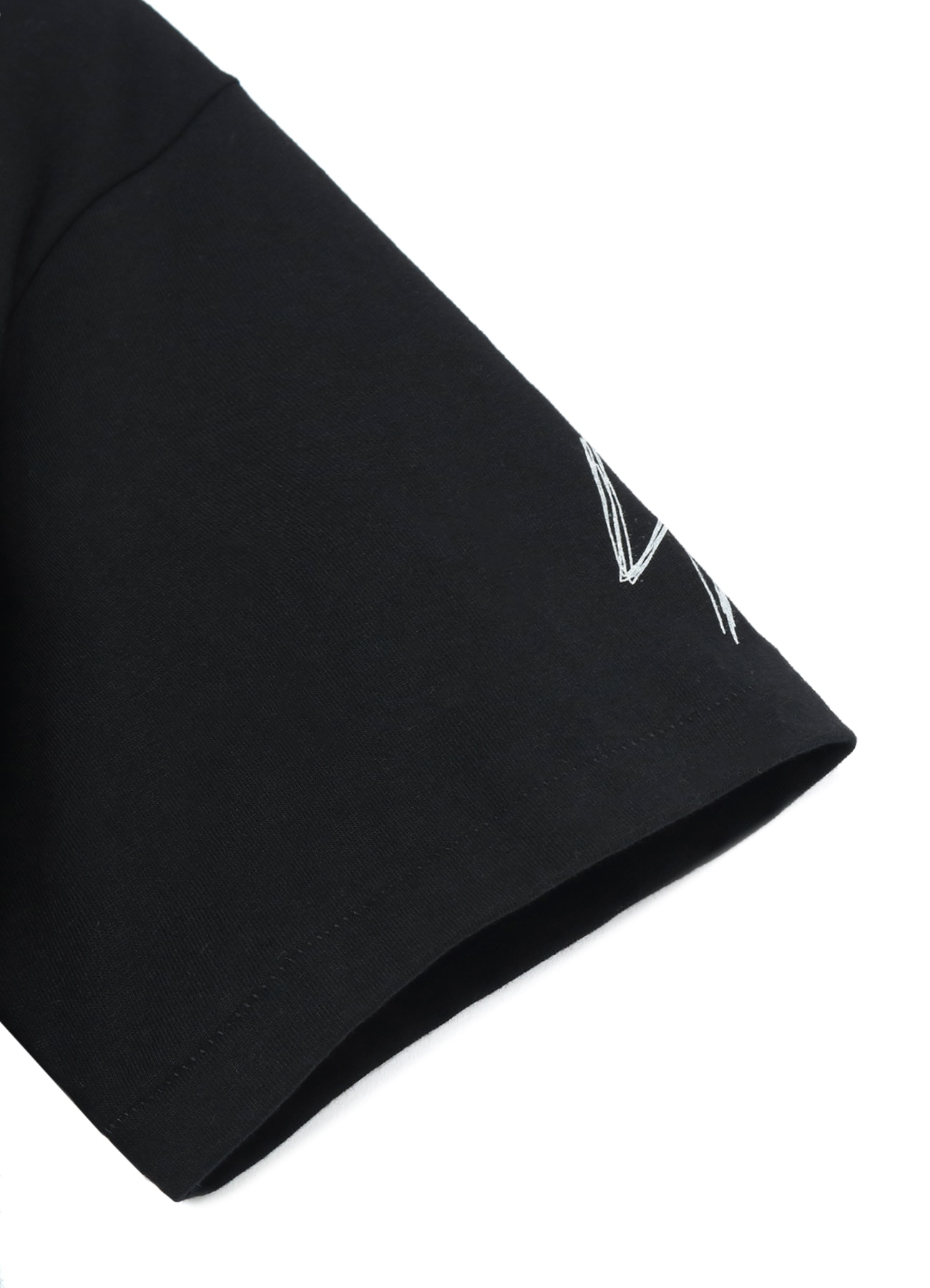 Tシャツ・カットソー 2 Low Whale Spray T Shirt (3color) SHARK CROSSING T-shirt(M BLACK): YOHJI YAMAMOTO｜WILDSIDE