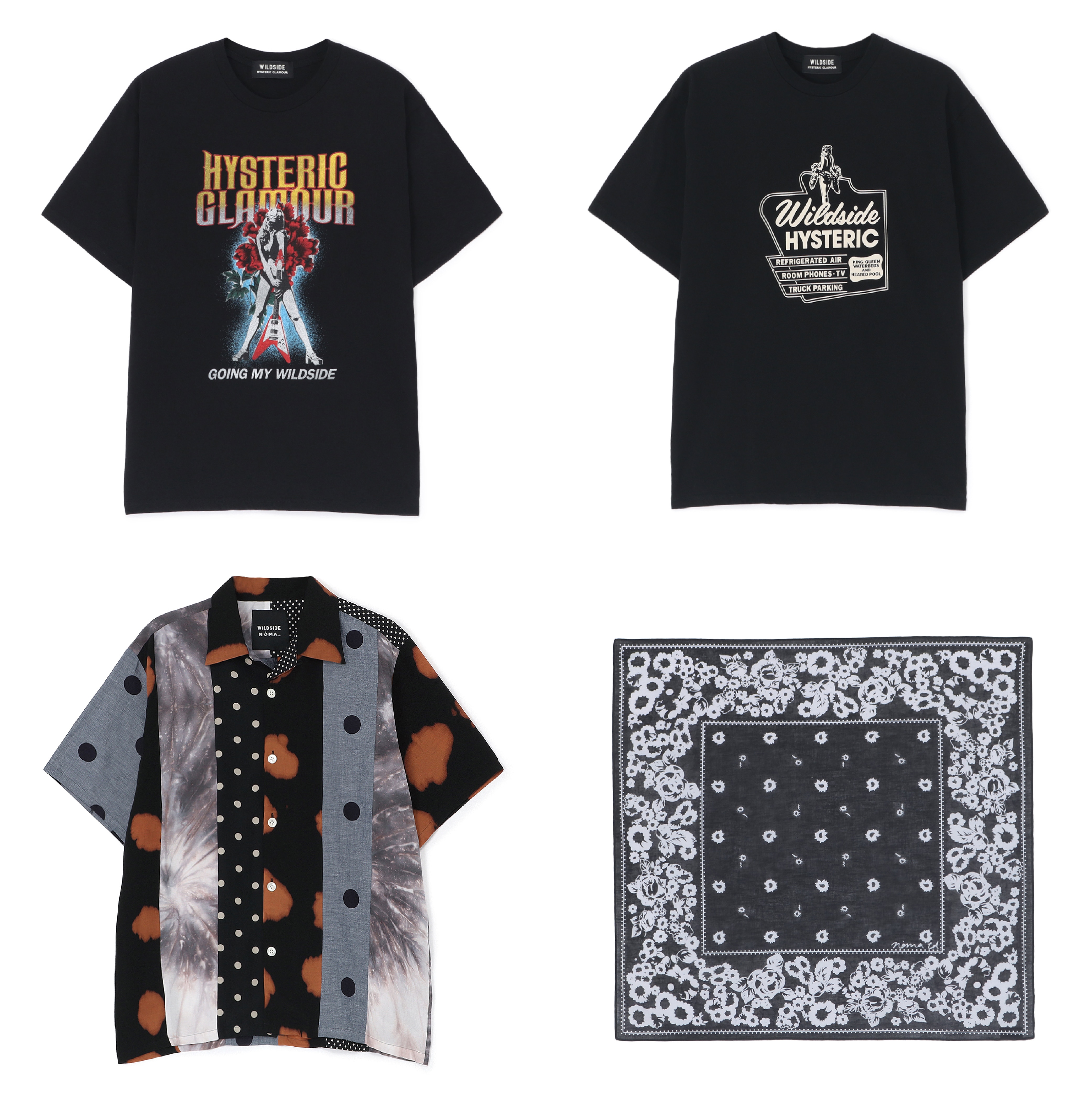 WILDSIDE x HYSTERIC GLAMOUR WILDSIDE x NOMA t.d